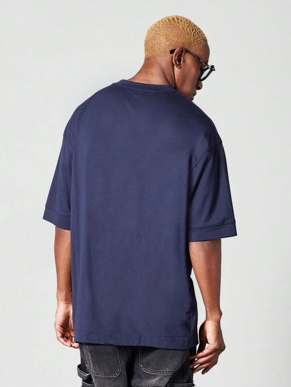 Camiseta Oversized SUMWON Com Estampa Frontal