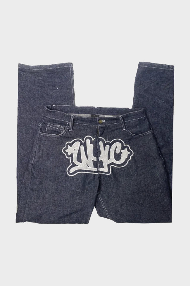 calça jeans wylc