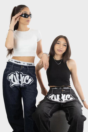 calça jeans wylc