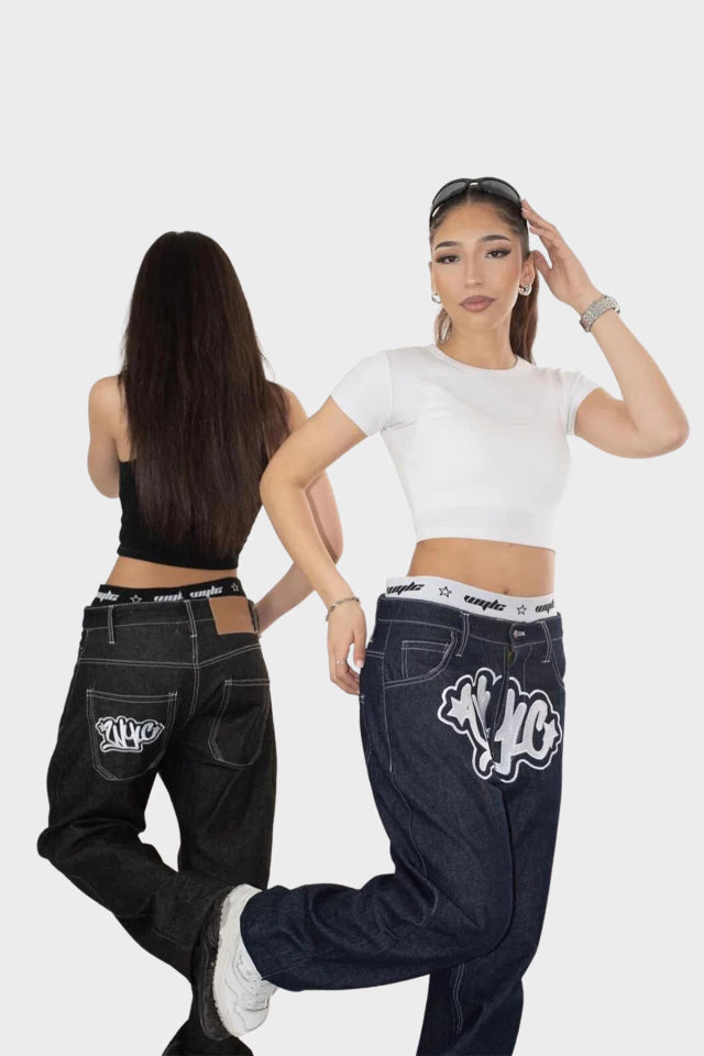 calça jeans wylc