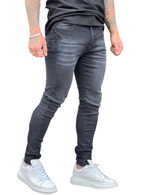 Calça Jeans Escura Skinny Masculina