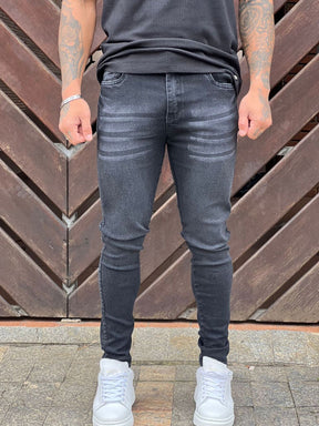 Calça Jeans Escura Skinny Masculina