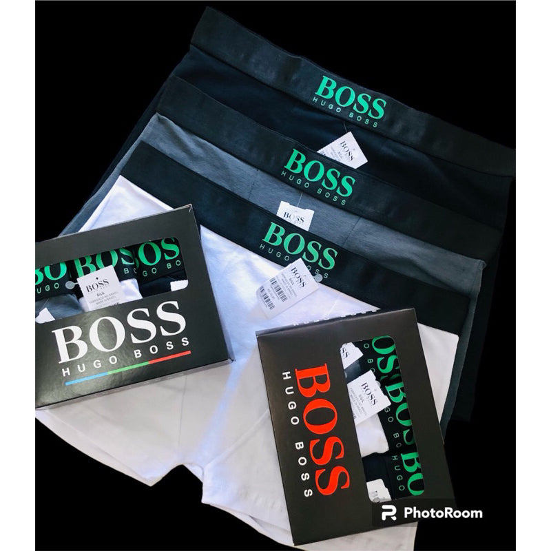 Kit Com 5 Cuecas Box Hugo Boss