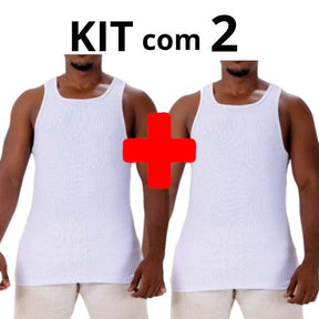 Kit 2 Regatas + 2 Camisas Caneladas - Artigo de grife