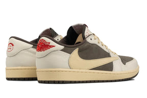 NIKE x TRAVIS SCOTT - Air Jordan 1 Low OG SP "Reverse Mocha - Artigo de grife