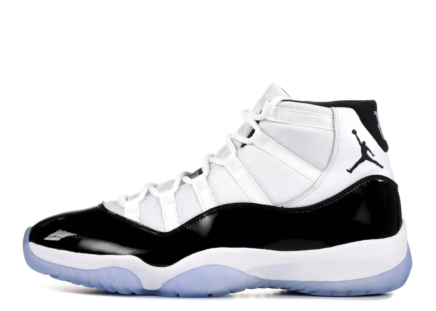 TÊNIS AIR JORDAN 11 RETRO CONCORD  - BRANCO/PRETO