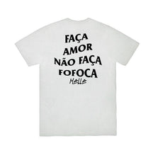 Camiseta StreetWear "faça amor não faça fofoca" - Artigo de grife