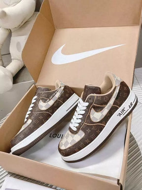 Louis Vuiton x Nike Air Force 1 - Virgil Abloh - Artigo de grife