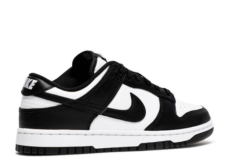 Nike Dunk Low Black White - Artigo de grife